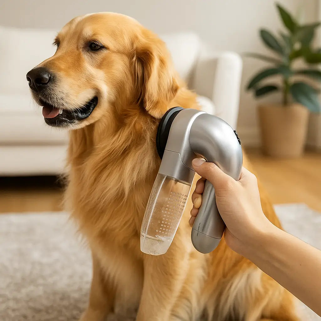 Hundepflege | Kabelloser Hundehaarsauger für sauberes Fell