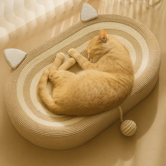 Katzen Kratzbrett aus Sisal | Stilvolle Kratzfläche für Zuhause