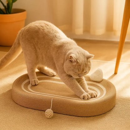Katzen Kratzbrett aus Sisal | Stilvolle Kratzfläche für Zuhause