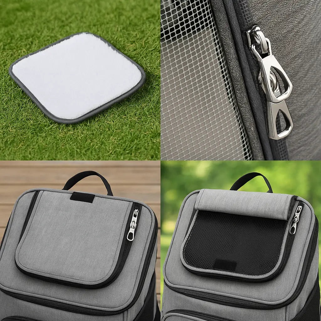 Katzenrucksack atmungsaktiv & faltbar | bequemer Reiserucksack