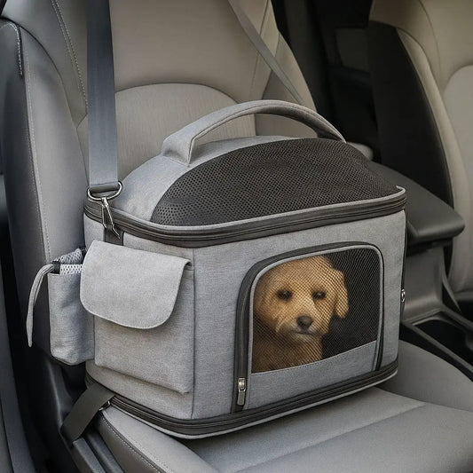 Atmungsaktive Hundetragetasche | Perfekte Transporttasche für Reisen