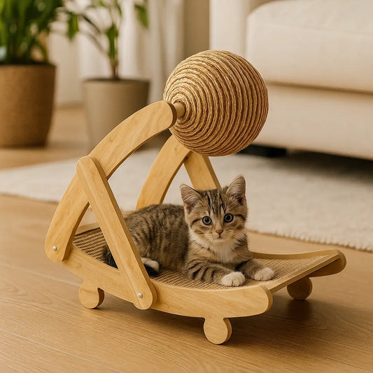 Katzenspielzeug aus Sisal | Kratzspielzeug für Katzen & Kätzchen