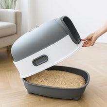Cat Litter Box with Hood & Filter | Large, Odor-Free & Easy to Clean