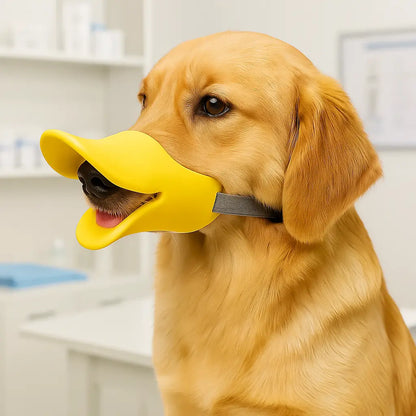 Dog muzzle in beak design | Safe, Comfortable & Humorous