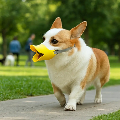 Dog muzzle in beak design | Safe, Comfortable & Humorous