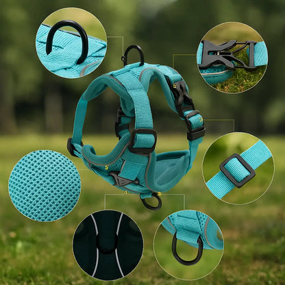 Reflective Dog Harness | Breathable & Safe for Walks