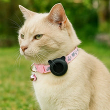 Reflective breathable cat harness | AirTag holder