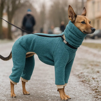 Hundemantel Fleece | Warmer Wintermantel für Hunde