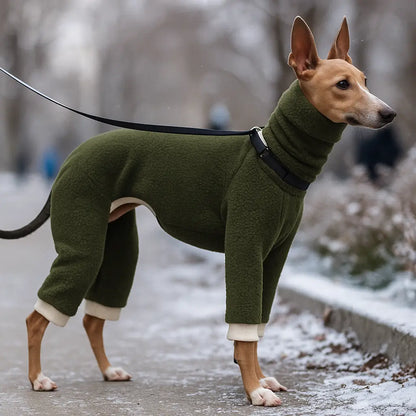 Hundemantel Fleece | Warmer Wintermantel für Hunde