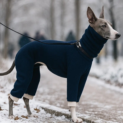 Hundemantel Fleece | Warmer Wintermantel für Hunde
