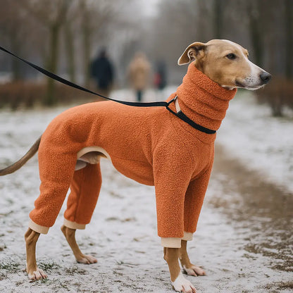 Hundemantel Fleece | Warmer Wintermantel für Hunde
