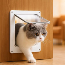 Cat flap with 4-way locking | Quiet, Safe & Easy to Install
