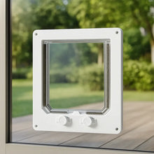 Cat flap with 4-way locking | Quiet, Safe & Easy to Install
