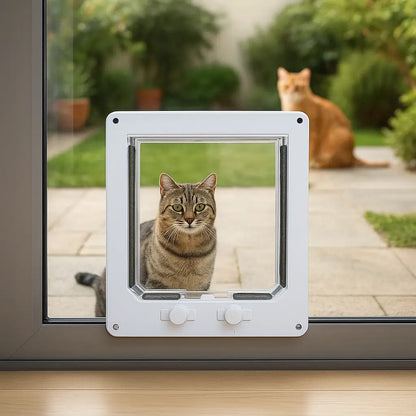 Chatière avec verrouillage 4 voies | Silencieuse, sûre & facile à monter