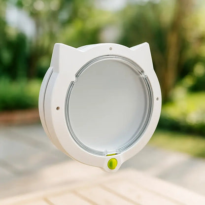 Cat flap with magnetic closure | 4-way locking & secure installation