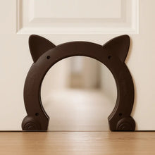 Cat flap with cat head design | Stylish, Safe & Scratch-free