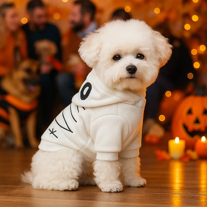 Halloween Dog Sweater Mummy | Warmer Hoodie for Dogs