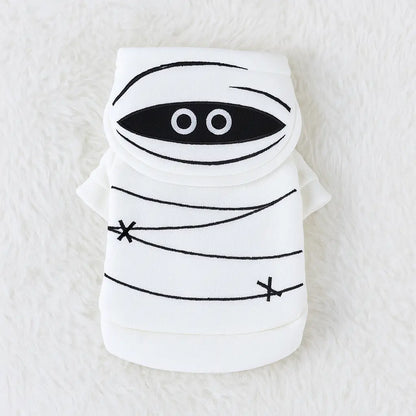 Halloween Dog Sweater Mummy | Warmer Hoodie for Dogs