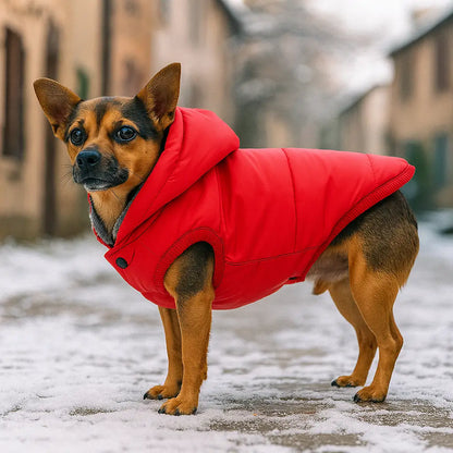 Dog Coat Winter Reversible Jacket | Waterproof, Warm & Double-Sided Wearable