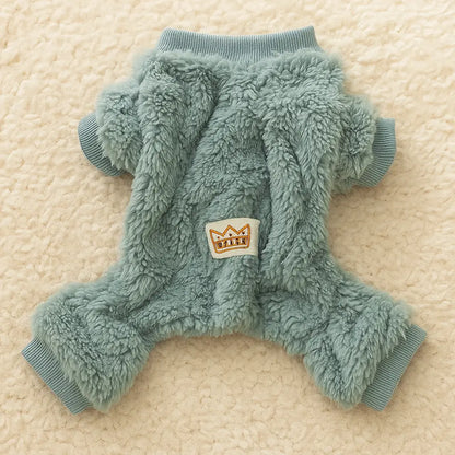 Manteau & pyjama doux pour chien | Pyjama doux & chaud pour chiens