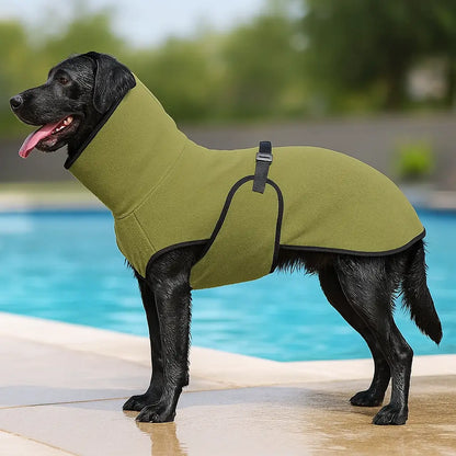 Dog Bathrobe made of Terry Cotton | Absorbent & Washable