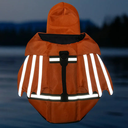 Dog Life Jacket with Chin Rest | Secure Buoyancy & Adjustable