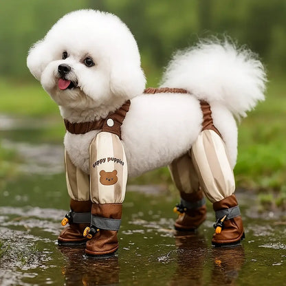 Waterproof & Reflective Dog Shoes | Adjustable and Comfortable