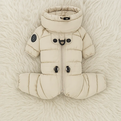 Winter Hundemantel mit Kapuze | Warmer Mantel für Kleine Hunde