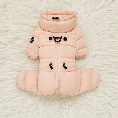 Winter Hundemantel mit Kapuze | Warmer Mantel für Kleine Hunde
