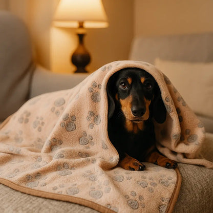 Fleece Dog Blanket | Soft, Washable Cuddle Blanket for Dogs