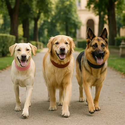 Leather Dog Collar | Durable & Adjustable for Large Dogs