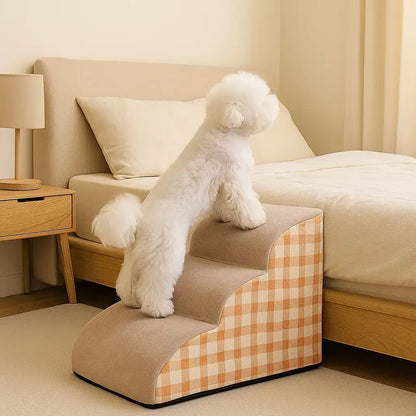 Hundetreppe & Hunderampe aus Schaumstoff | Rutschfest & Abnehmbar