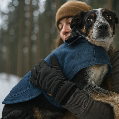 Waterproof Dog Jacket | Warmly Lined Winter Coat