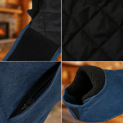 Waterproof Dog Jacket | Warmly Lined Winter Coat