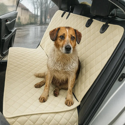 Siège auto pour chiens banquette arrière | Protection imperméable & lavable pour banquette arrière