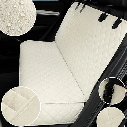 Siège auto pour chiens banquette arrière | Protection imperméable & lavable pour banquette arrière