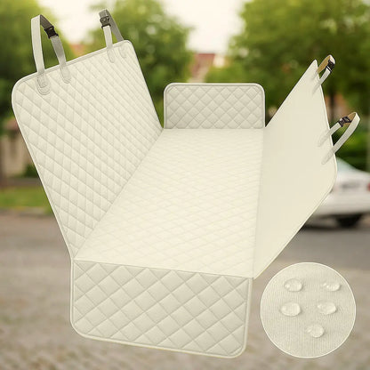Siège auto pour chiens banquette arrière | Protection imperméable & lavable pour banquette arrière