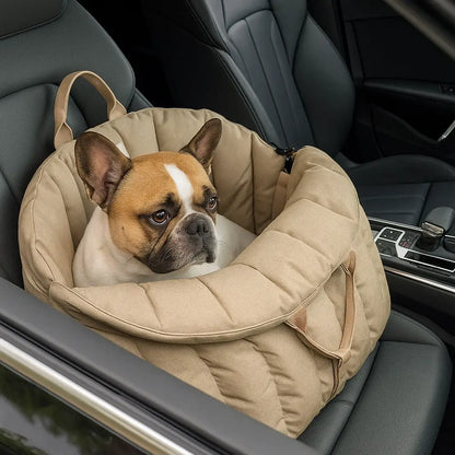 Tragbarer Hunde Autositz & Reisetasche | Warm, Sicher & Wintergeeignet