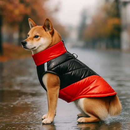 Waterproof Dog Jacket Winter – Windproof, Reflective & Adjustable