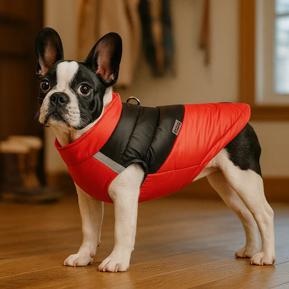 Waterproof Dog Jacket Winter – Windproof, Reflective & Adjustable