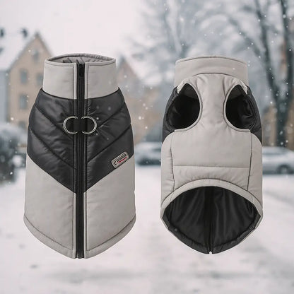 Waterproof Dog Jacket Winter – Windproof, Reflective & Adjustable