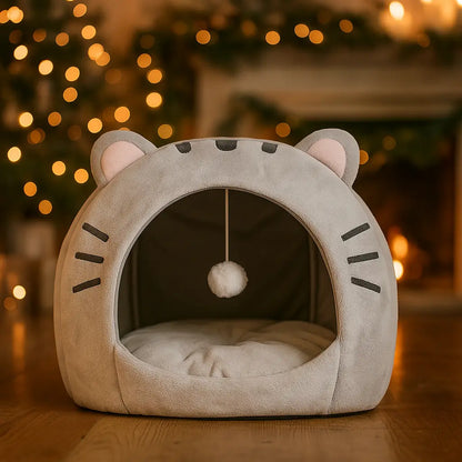 KuschelHöhle – Le lit douillet pour chat pour des retraites calmes