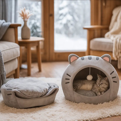 KuschelHöhle – Le lit douillet pour chat pour des retraites calmes