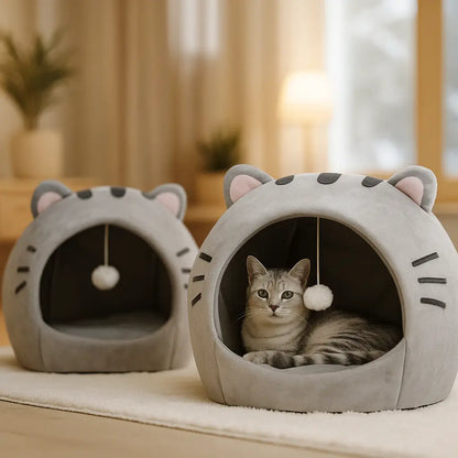 KuschelHöhle – Le lit douillet pour chat pour des retraites calmes