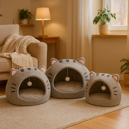 KuschelHöhle – Le lit douillet pour chat pour des retraites calmes