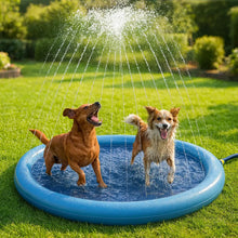 Sprinkler Swimming Pool for Dogs | Summer Water Toy & Dog Pool
