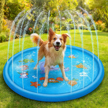 Sprinkler Swimming Pool for Dogs | Summer Water Toy & Dog Pool