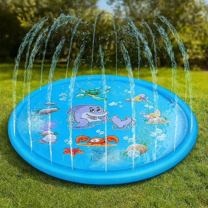 Sprinkler Swimming Pool for Dogs | Summer Water Toy & Dog Pool