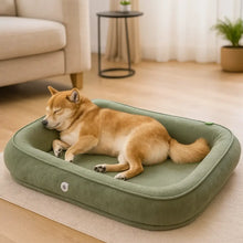 Dog bed with memory foam | Washable & shape-retaining comfort bed