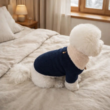 Warmer Fleece Hundemantel mit Hornknopf | Herbst & Winter